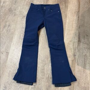 Roxy Snow Navy Blue Flared Pants